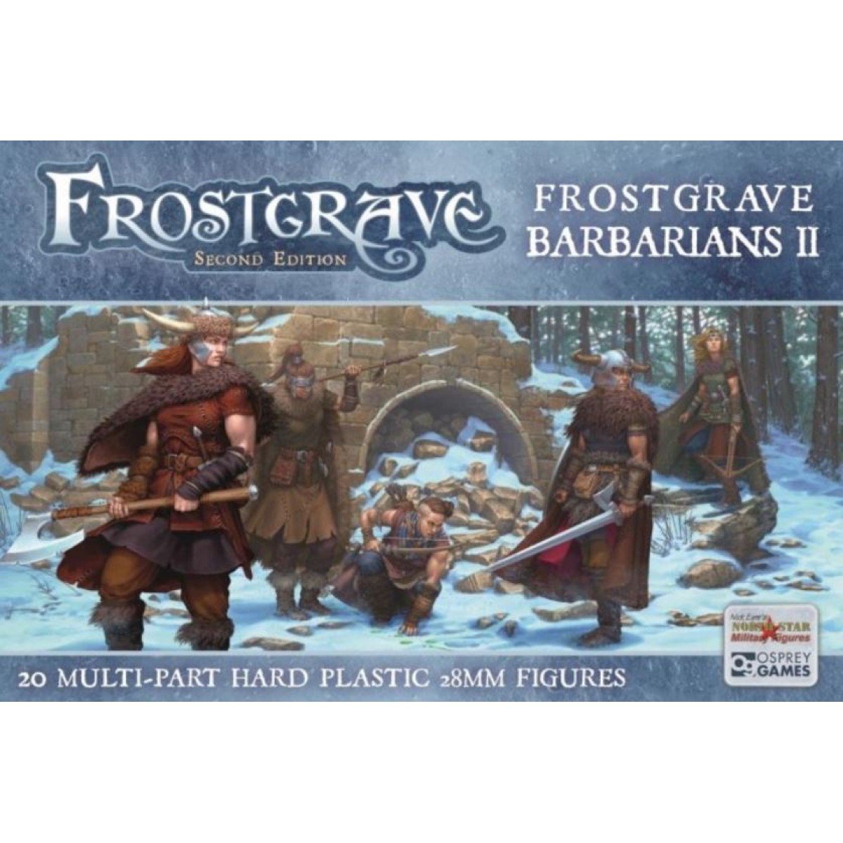 Frostgrave Plastic Barbarians II (Female) Boxed Set